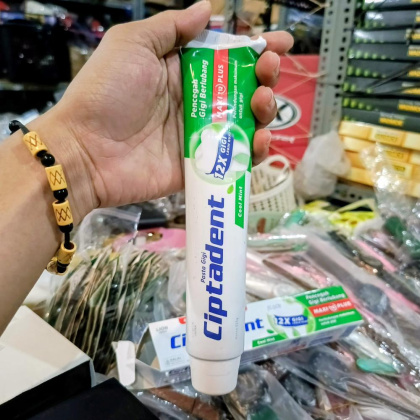 Z372 250 Gram Ciptadent Pasta Gigi Maxi Jumbo Cool Mint Hijau