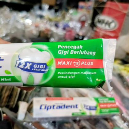 Z372 250 Gram Ciptadent Pasta Gigi Maxi Jumbo Cool Mint Hijau