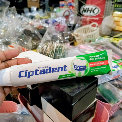 Z372 250 Gram Ciptadent Pasta Gigi Maxi Jumbo Cool Mint Hijau