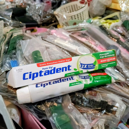 Z372 250 Gram Ciptadent Pasta Gigi Maxi Jumbo Cool Mint Hijau