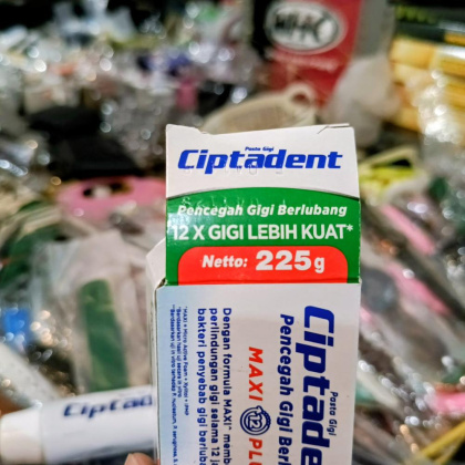 Z372 250 Gram Ciptadent Pasta Gigi Maxi Jumbo Cool Mint Hijau