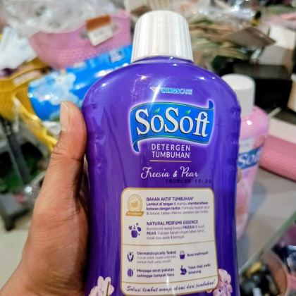 Y929 Detergen Cair Sosoft 700Ml Detergen Tumbuhan