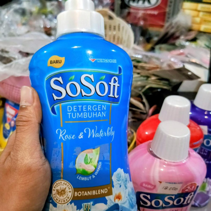 Y929 Detergen Cair Sosoft 700Ml Detergen Tumbuhan