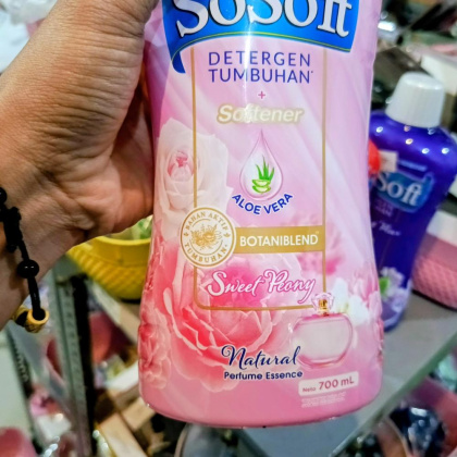 Y929 Detergen Cair Sosoft 700Ml Detergen Tumbuhan
