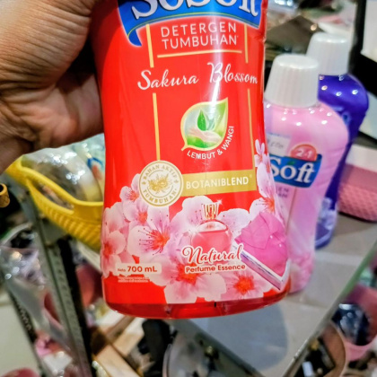 Y929 Detergen Cair Sosoft 700Ml Detergen Tumbuhan