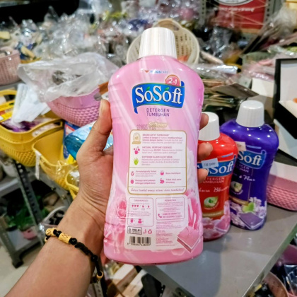Y929 Detergen Cair Sosoft 700Ml Detergen Tumbuhan