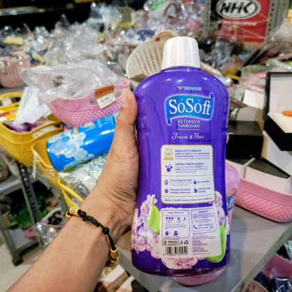 Y929 Detergen Cair Sosoft 700Ml Detergen Tumbuhan