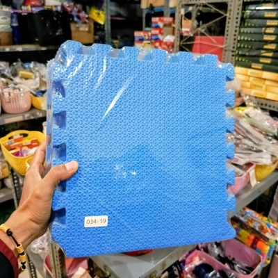 Z183 30x30cm tebal 1cm isi 9lembar SNI Puzzle Eva Mat Polos matras alas karpet matras mainan anak playmat