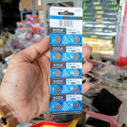 Z548 LR44 AG13 357A 1.5V SODA ALKALIINE BATERAI Baterai harga per biji baterai pil tablet kancing kalkulator mainan anak baterai bulat bundar