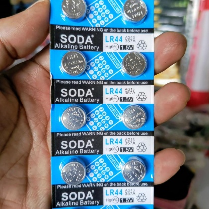 Z548 LR44 AG13 357A 1.5V SODA ALKALIINE BATERAI Baterai harga per biji baterai pil tablet kancing kalkulator mainan anak baterai bulat bundar