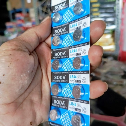 Z548 LR44 AG13 357A 1.5V SODA ALKALIINE BATERAI Baterai harga per biji baterai pil tablet kancing kalkulator mainan anak baterai bulat bundar