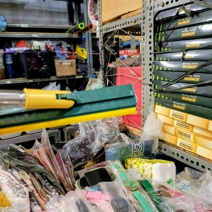 Y924 Sikat Lantai Sikat Sapu 2in1 Kamar mandi Sikat Gagang wiper kaca gagang stailness sambung panjang pendek