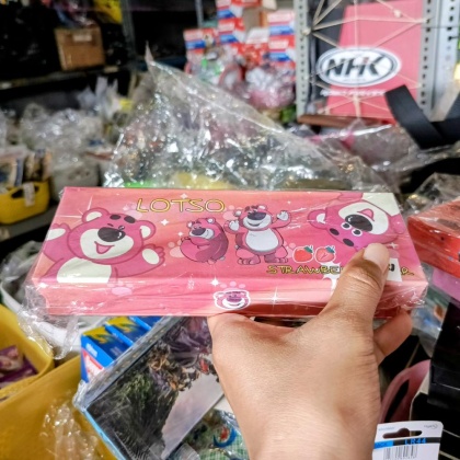 Y923 tepak kotak pensil dus magnet pensil case tempat pensil DUS fancy tepak anak