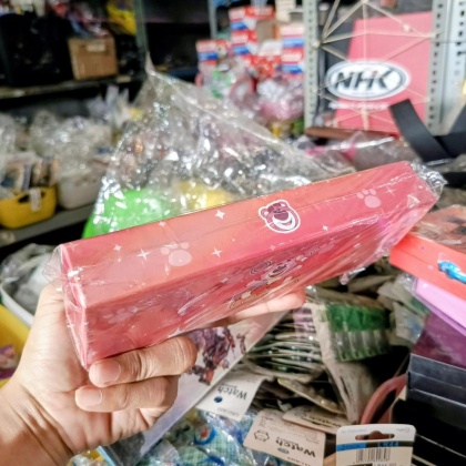 Y923 tepak kotak pensil dus magnet pensil case tempat pensil DUS fancy tepak anak