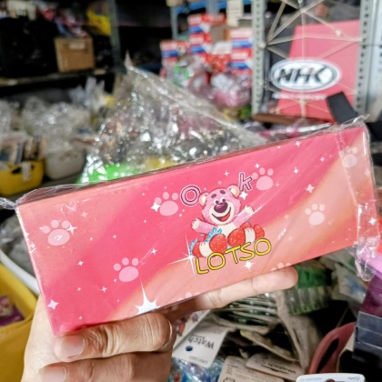 Y923 tepak kotak pensil dus magnet pensil case tempat pensil DUS fancy tepak anak