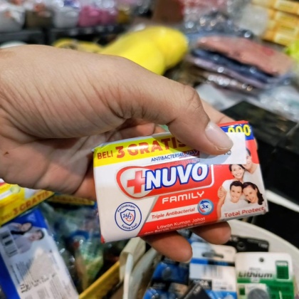 Y922 Nuvo Sabun Mandi Sabun Batang 72gr