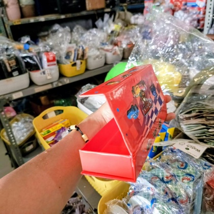 Y923 tepak kotak pensil dus magnet pensil case tempat pensil DUS fancy tepak anak